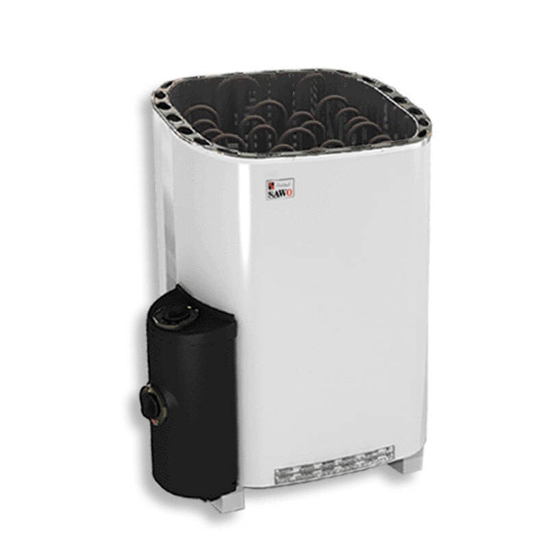 Sähkökiuas SAVONIA OK lattialle kiuas 9 kW ohjauskeskus 8---12 m³ sauna