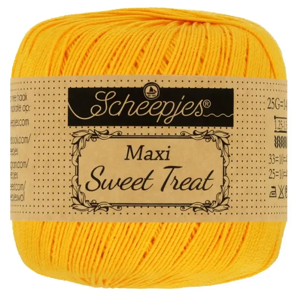 Scheepjes Maxi Sweet Treat - yellow gold - 208