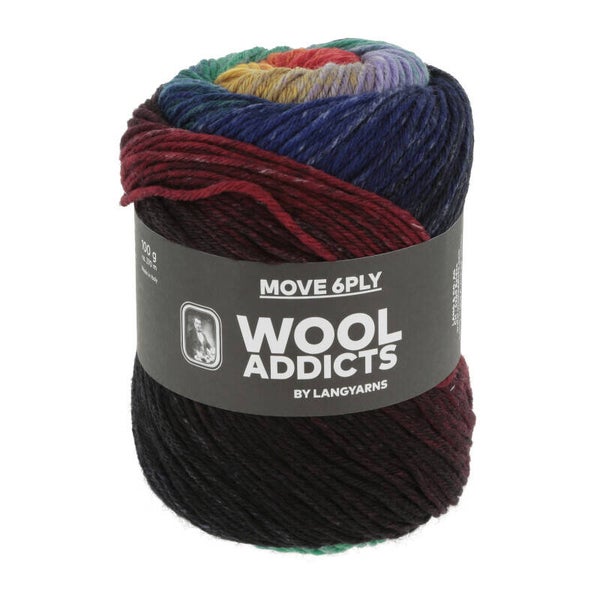 WoolAddicts -  MOVE 6-ply - rainbow - 1146.0004