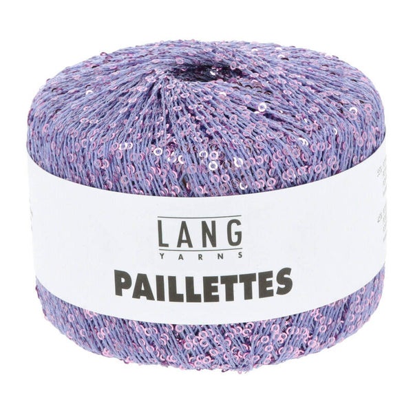 Lang Yarns - PAILLETTES - lila/lila - 39.0046