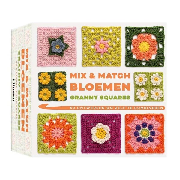 Mix & Match granny squares - bloemen - C. Montgomerie