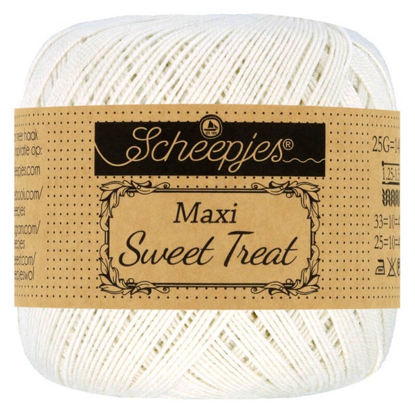 Scheepjes Maxi Sweet Treat - bridal white - 105