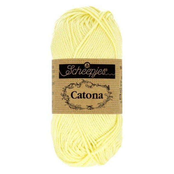 Scheepjes Catona - 100 lemon chifon