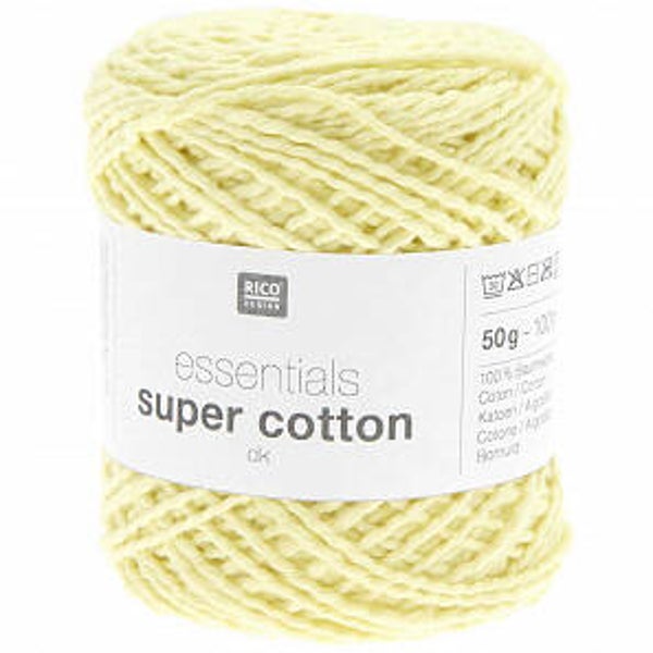 Essentials Super Cotton dk - yellow