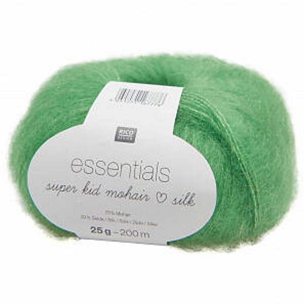 Essentials Super Kid Mohair Loves Silk - green