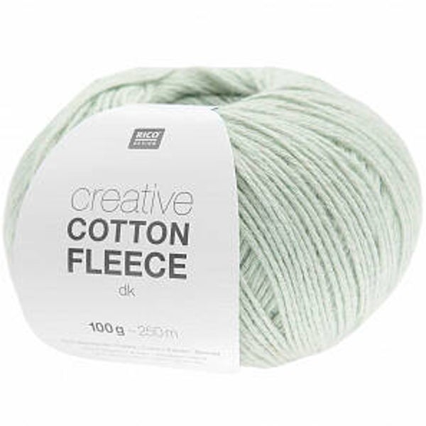 Creative Cotton Fleece dk - mint