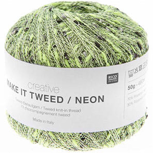 Creative Make It Tweed Neon - yellow