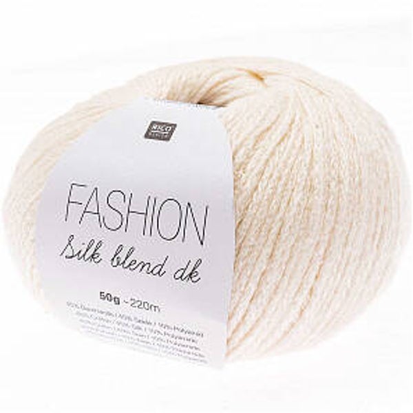 Fashion Silk Blend dk - cream