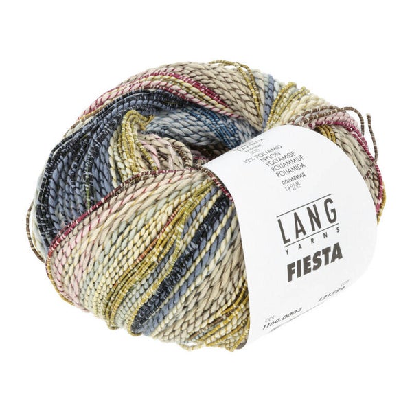 Lang Yarns - FIESTA - geel/donkerblauw/roze/beige -1160.0003