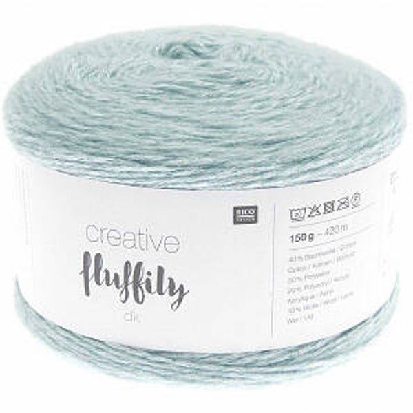 Creative Fluffily dk - light blue