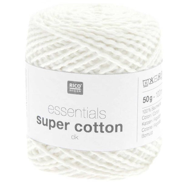 Essentials Super Cotton dk - white