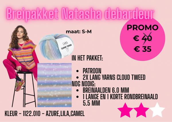 Breipakket - Natasha Debardeur - S-M
