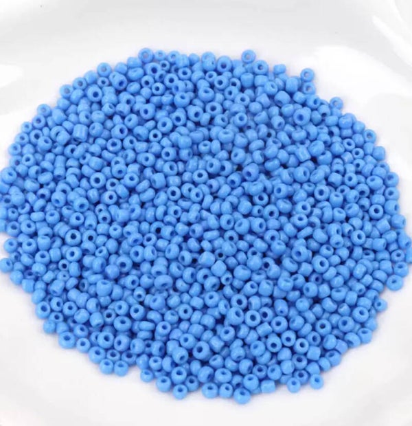 Kralen Licht blauw 10 gram