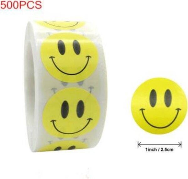 10 smiley stickers