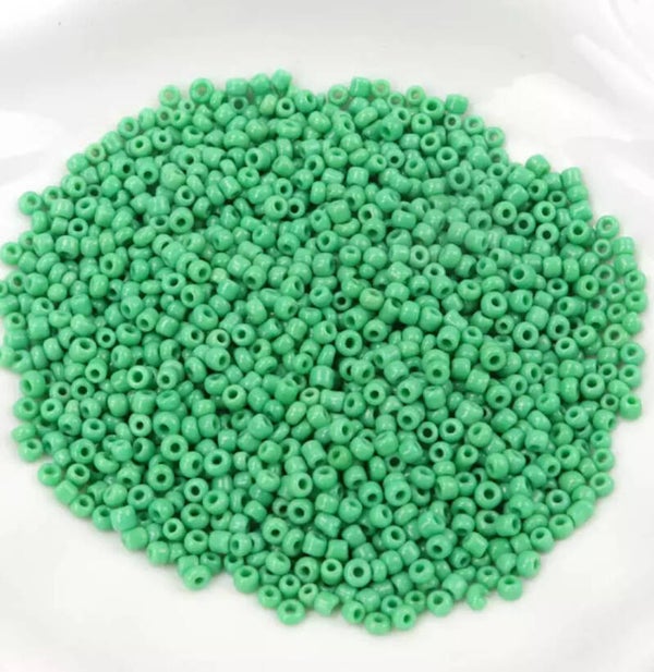 kralen licht groen 10 gram