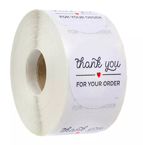 Thank you sticker (rol)