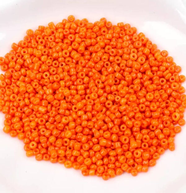 Kralen oranje 10 gram