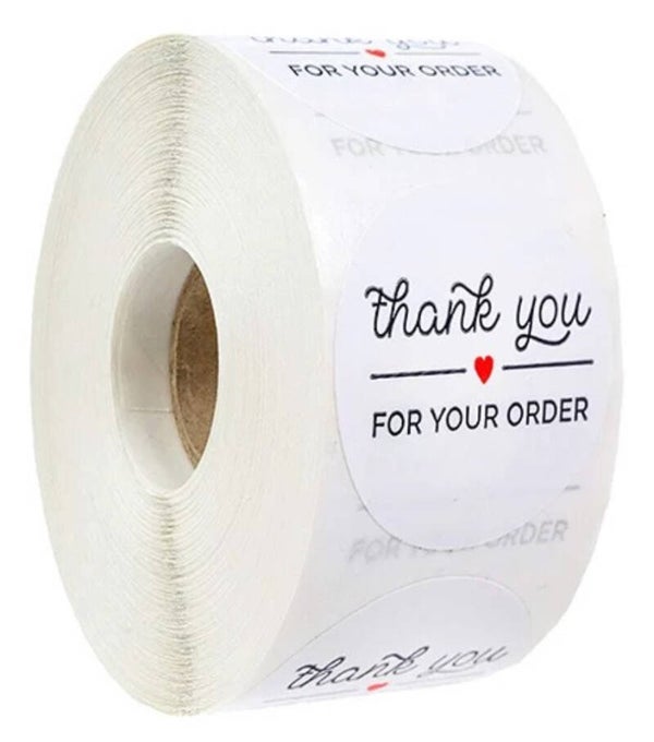 Thank you stickers