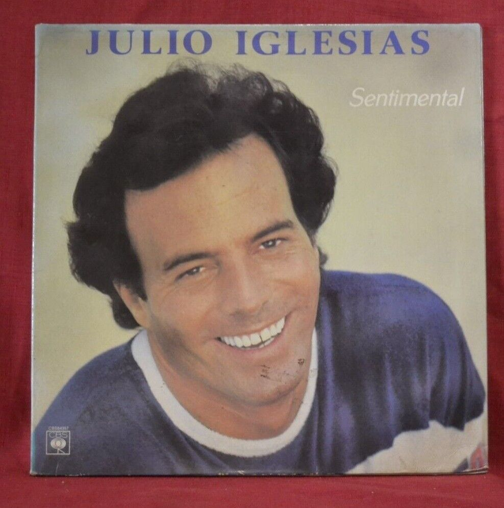 sentimental julio iglesias - disque vinyle 33 tours