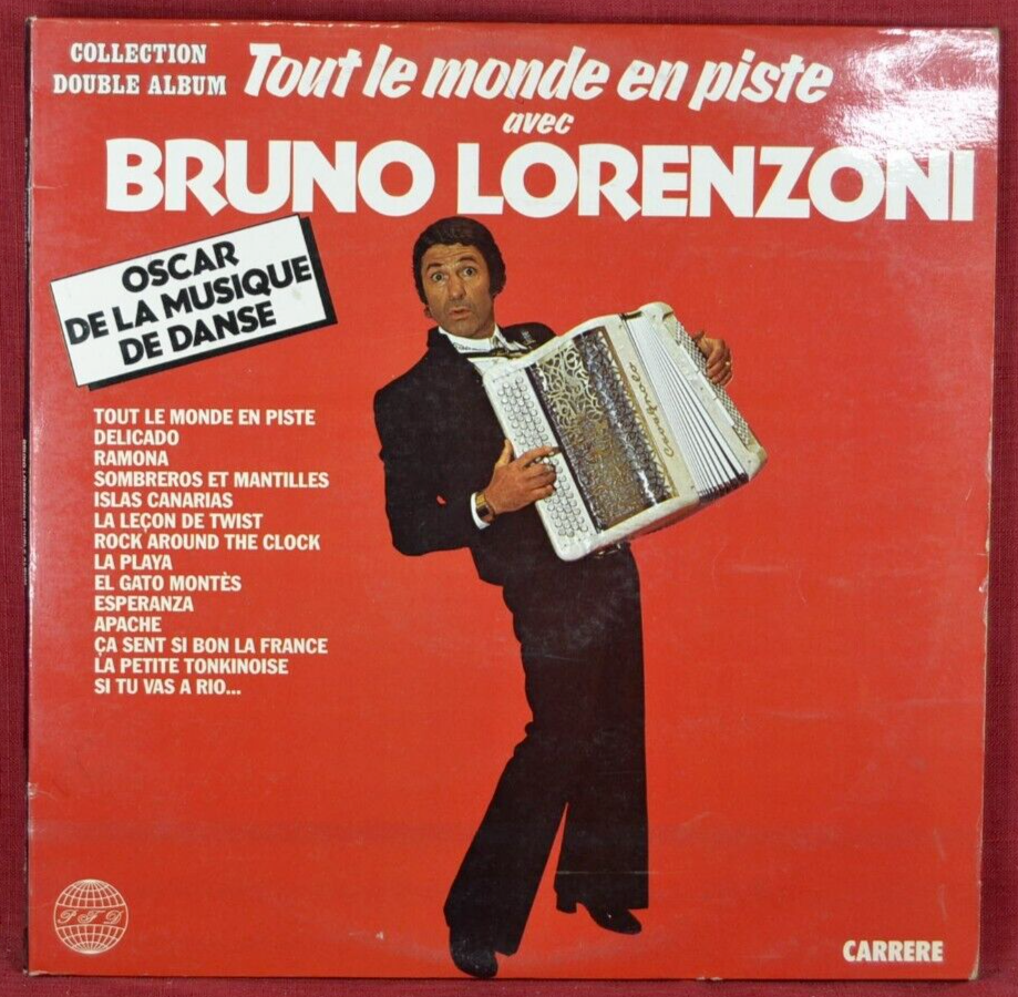 tout le monde en piste avec bruno lorenzoni - disque vinyle 33 tours