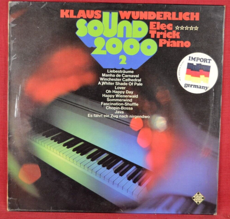 klaus wunderlich sound 2000 - disque vinyle 33 tours