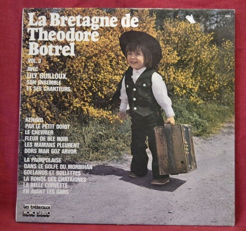 la bretagne de theodore botrel vol.3 - disque vinyle 33 tours