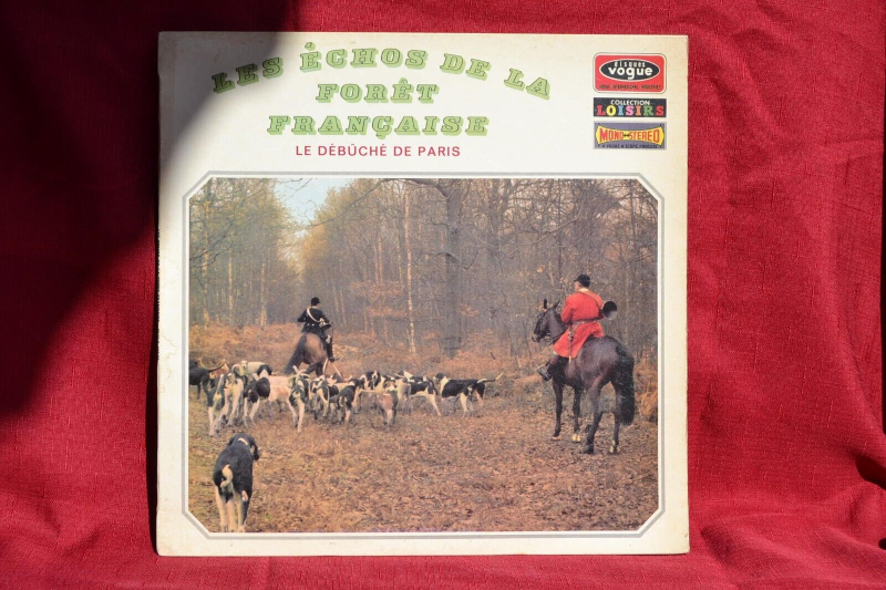 les échos de la forêt française le débuché de paris - disque vinyle 33 tours