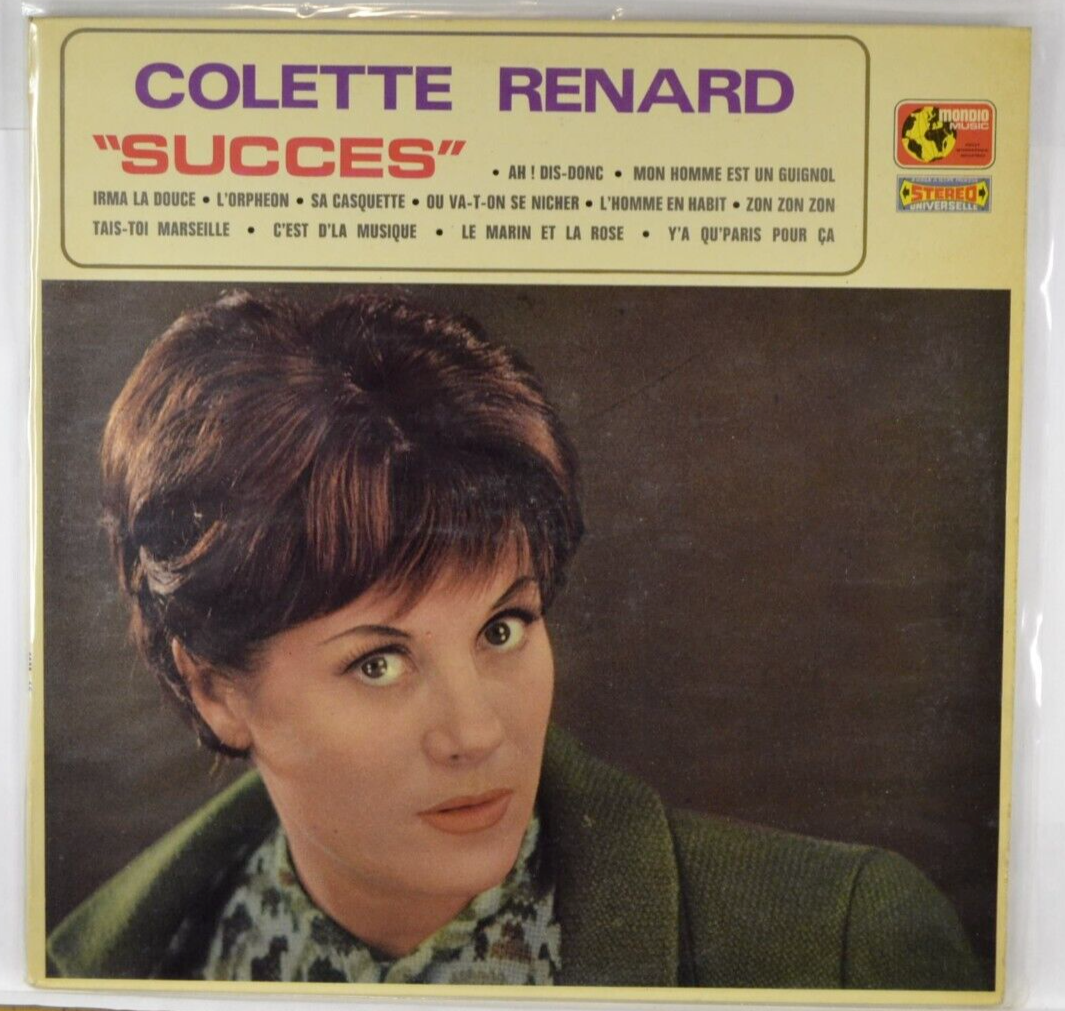 succes colette renard - disque vinyle 33 tours