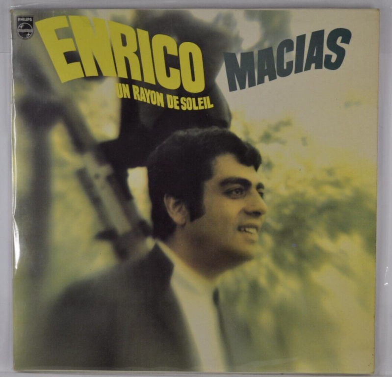 un rayon de soleil enrico macias - disque vinyle 33 tours