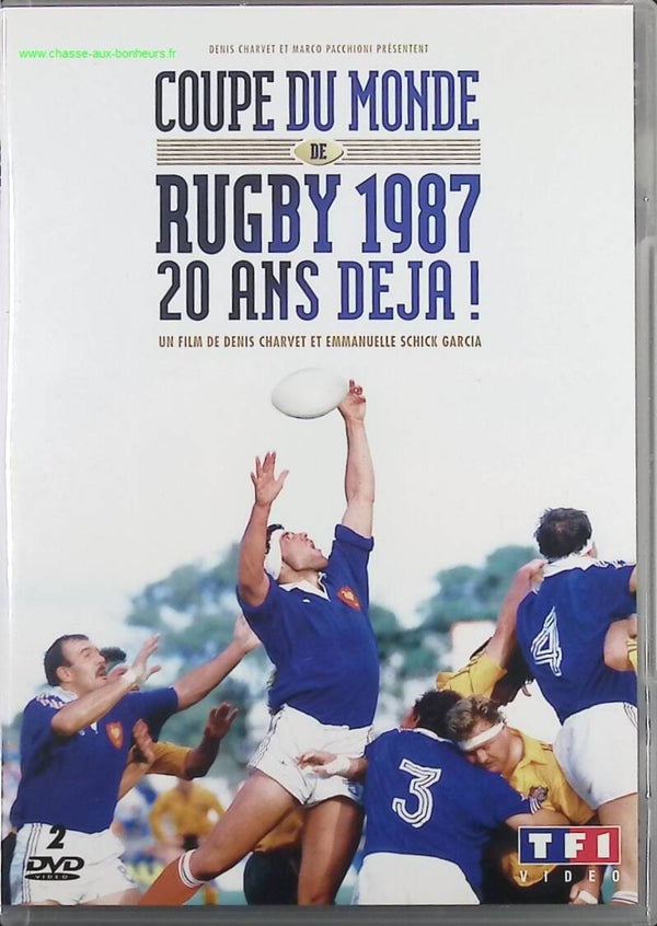 Coupe du monde de rugby 1987 - 20 Ans Déjà - Denis Charvet - DVD