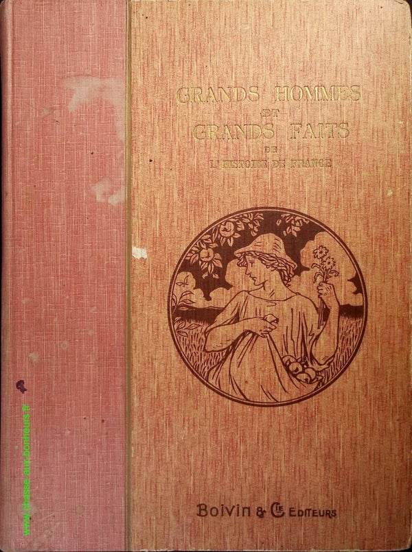 Grands hommes et grands faits de l'histoire de France - Boivin - Livre