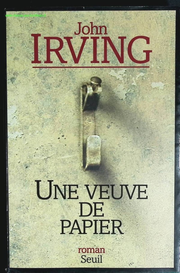Une veuve de papier - John Irving - livre