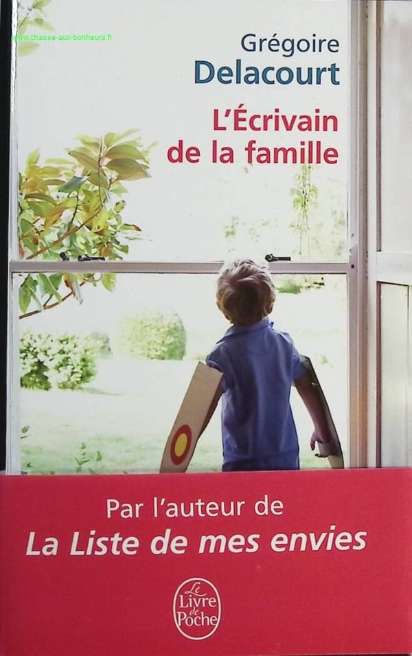 L'Écrivain de la famille - Grégoire Delacourt - livre