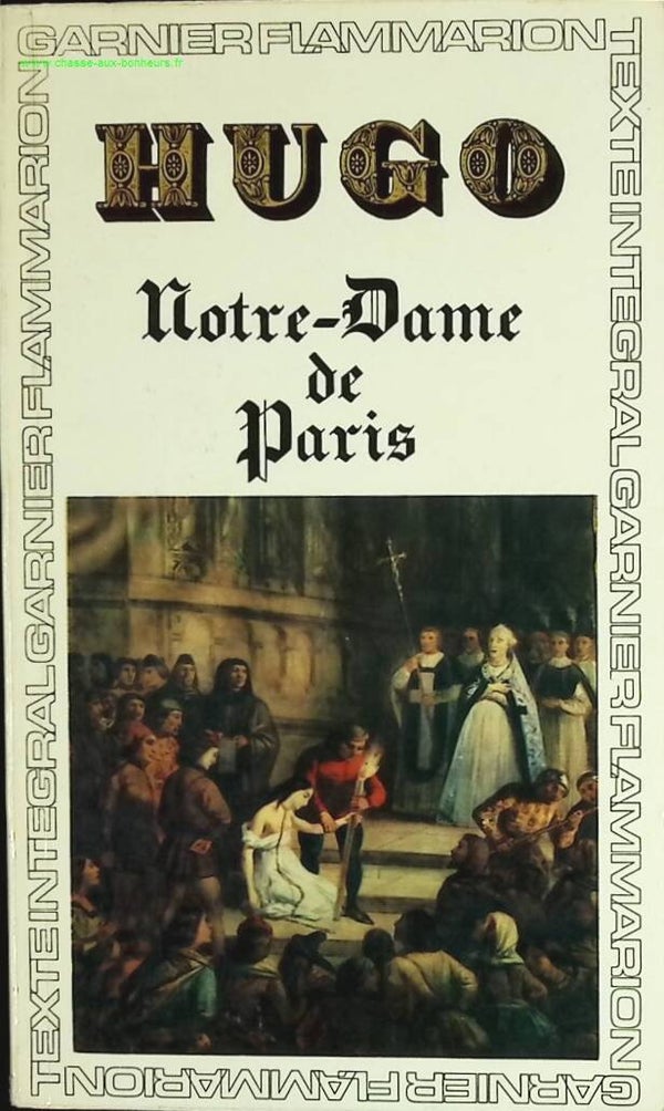 Notre dame de Paris - Victor Hugo - livre