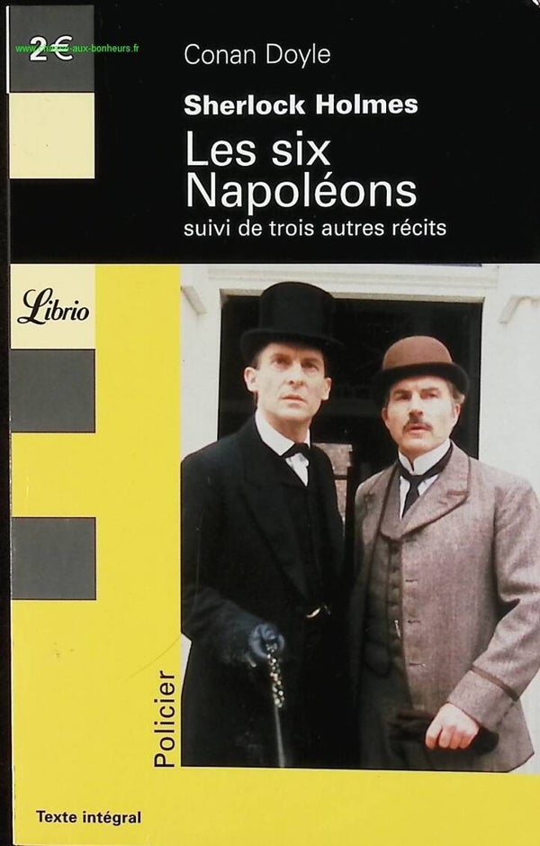 Les six Napoléons - Arthur Conan Doyle  - livre