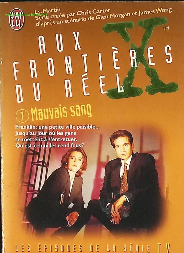 Aux frontières du réel tome 7 - Mauvais sang - X Files - Les Martin - livre