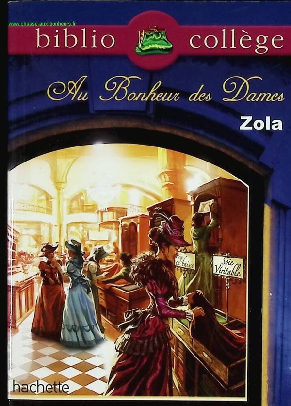 Au bonheur des dames - Emile Zola - livre