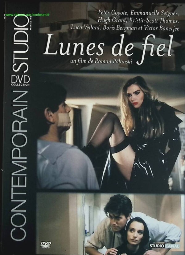Lunes de fiel - Peter Coyote Emmanuelle Seigner, Hugh Grant, Kristin Scott Thomas,- DVD érotique