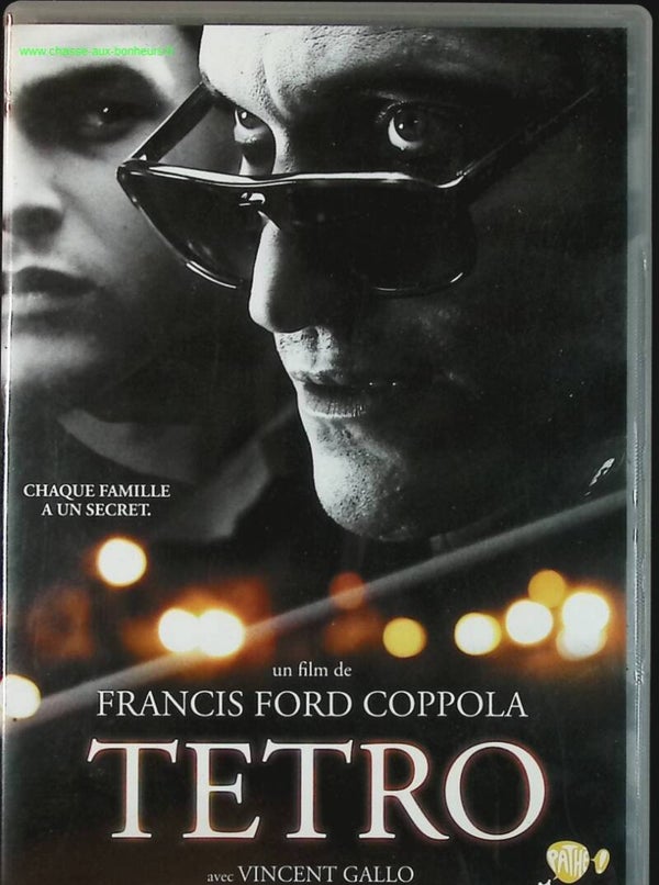 Tetro - Vincent Gallo - Francis Ford Coppola DVD thriller