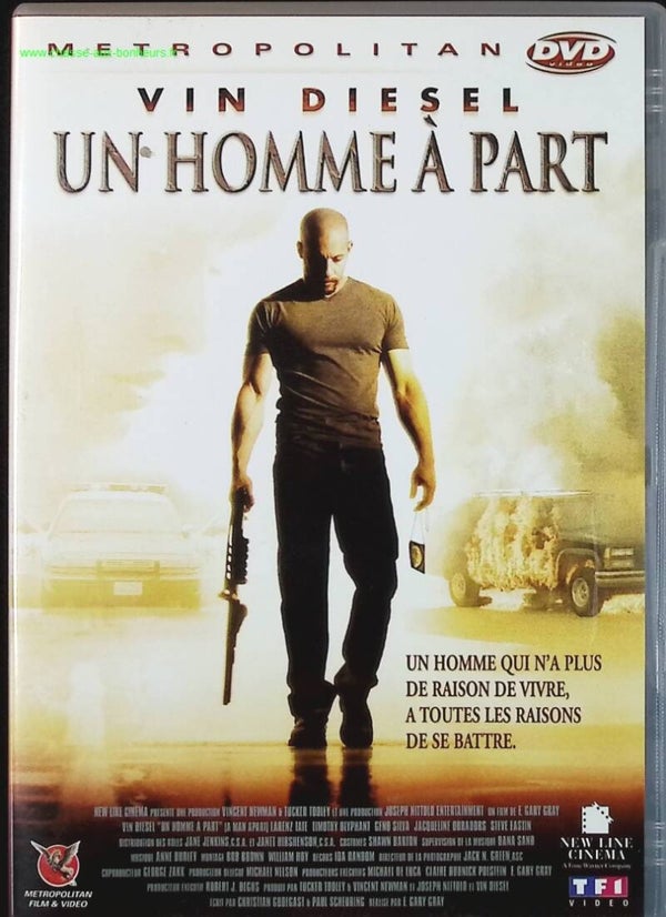 Un homme à part - Vin Diesel - DVD policier
