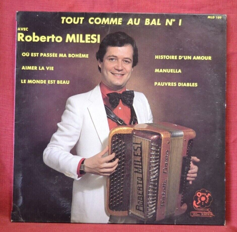 tout comme au bal n°1 roberto milesi - disque vinyle 33 tours