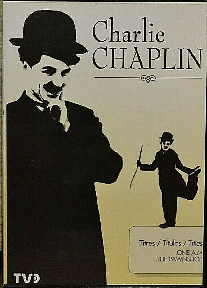 dvd Charlie Chaplin one a.m - the pawnshop - humour