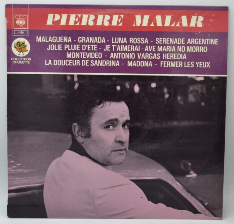 pierre malar malaguena - disque vinyle 33 tours