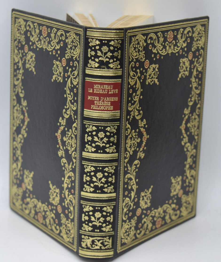 Le rideau levé ou l'éducation de Laure Thérèse philosophe - Mirabeau Marquis Boyer d'Argens - 1978 - livre