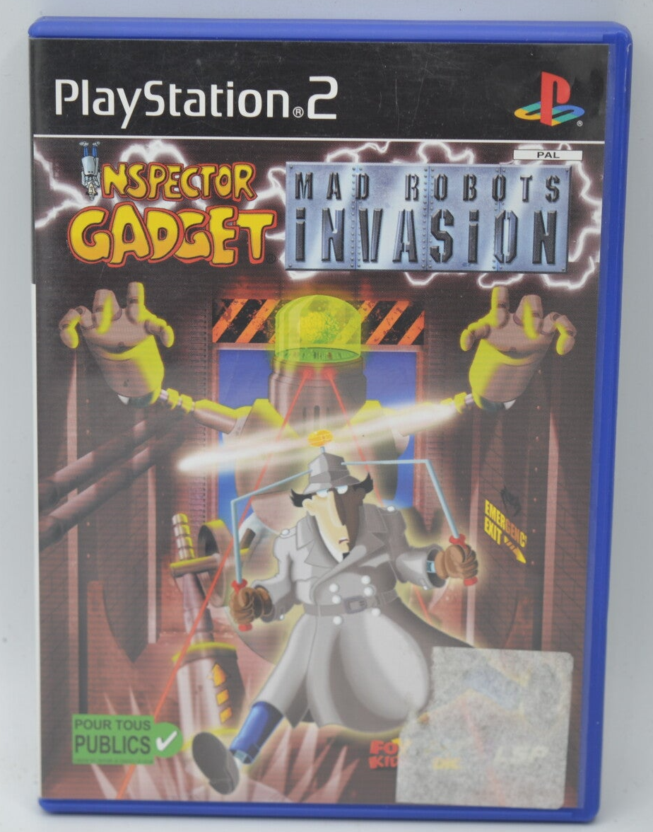 Inspecteur Gadget Mad robots invasion - jeux vidéo PS2