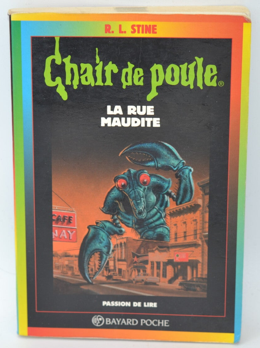 La rue maudite - Chair de poule - R.L. Stine - 1997 - livre