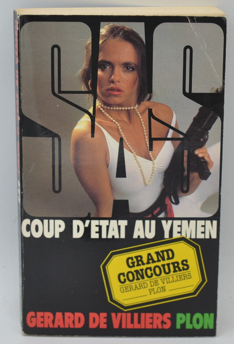 Coup d'État au Yémen - SAS - 83 - 1986 - Gérard de Villiers - livre