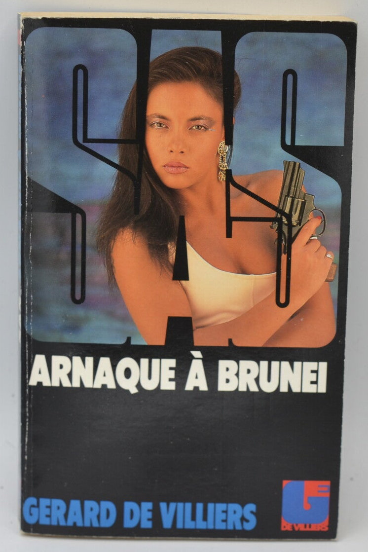 Arnaque à Brunei - SAS 94 - 1989 - Gérard de Villiers - livre