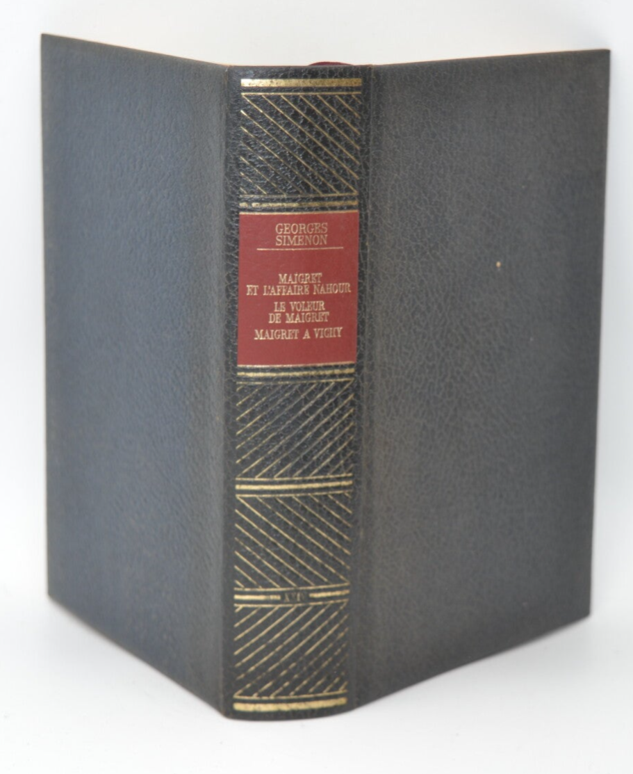 Maigret et l' Affaire Nahour - Le Voleur De Maigret - Maigret à Vichy - Oeuvres Complètes - Tome XXIV - Georges Simenon - 1969 - livre