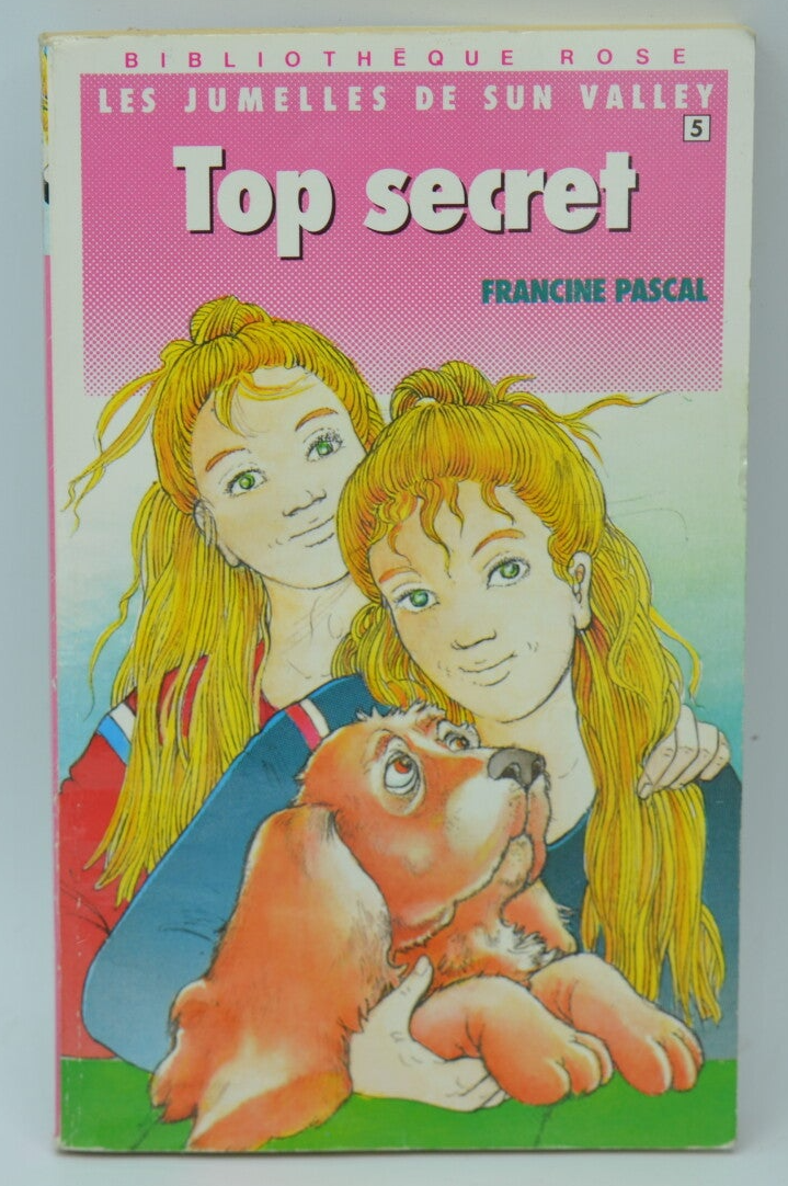 Top secret - Pascal, Francine - Bibliothèque rose - 1988 - livre